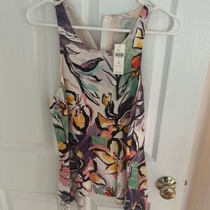 Vibrant Floral Sleeveless Top